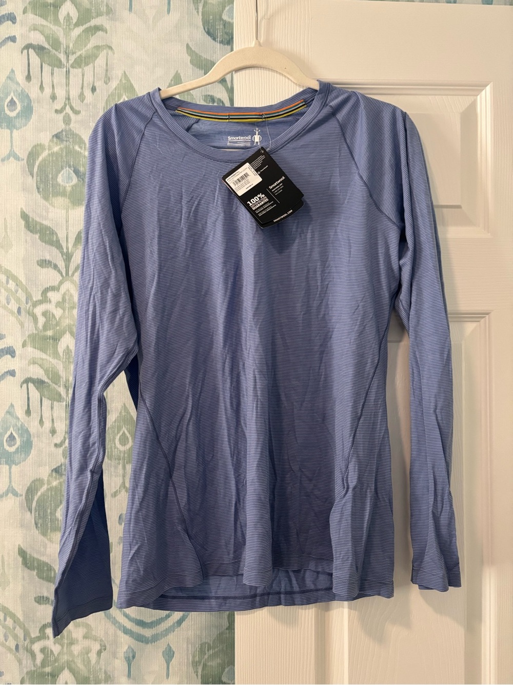 Smartwool Women's Long Sleeve Base Layer - Blue Steel NWT